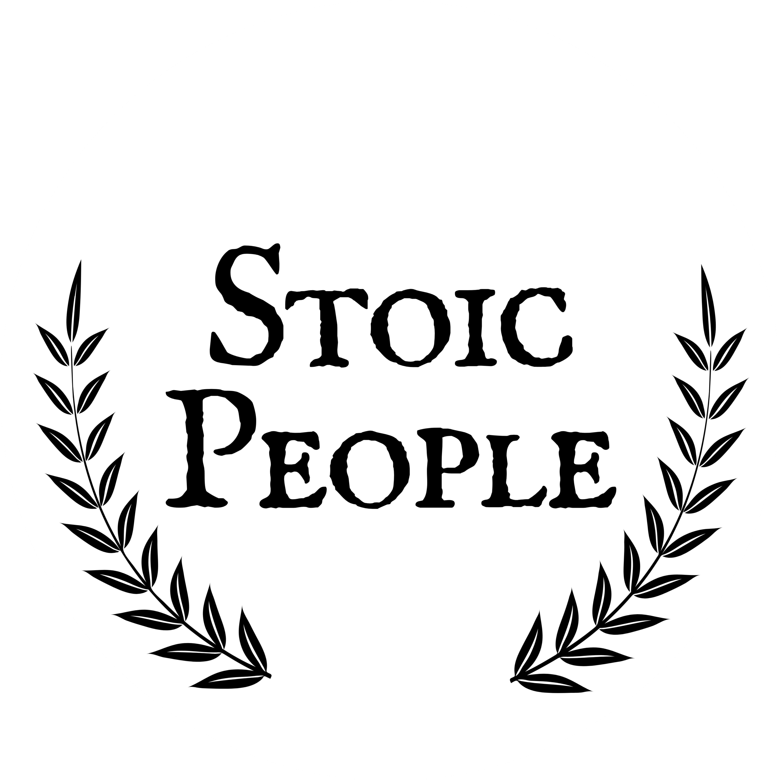 White Logo StoicPeople